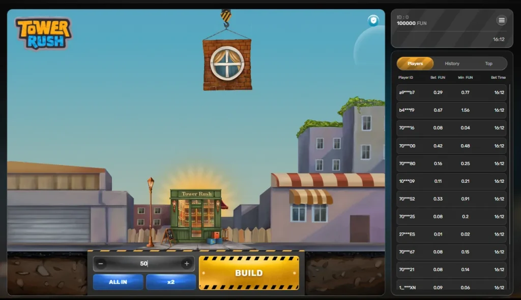 Start Screen